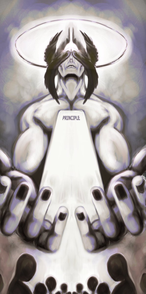 4byssP's tweet image. Day 11 [Principle] #inktober2023 #drawtober2023