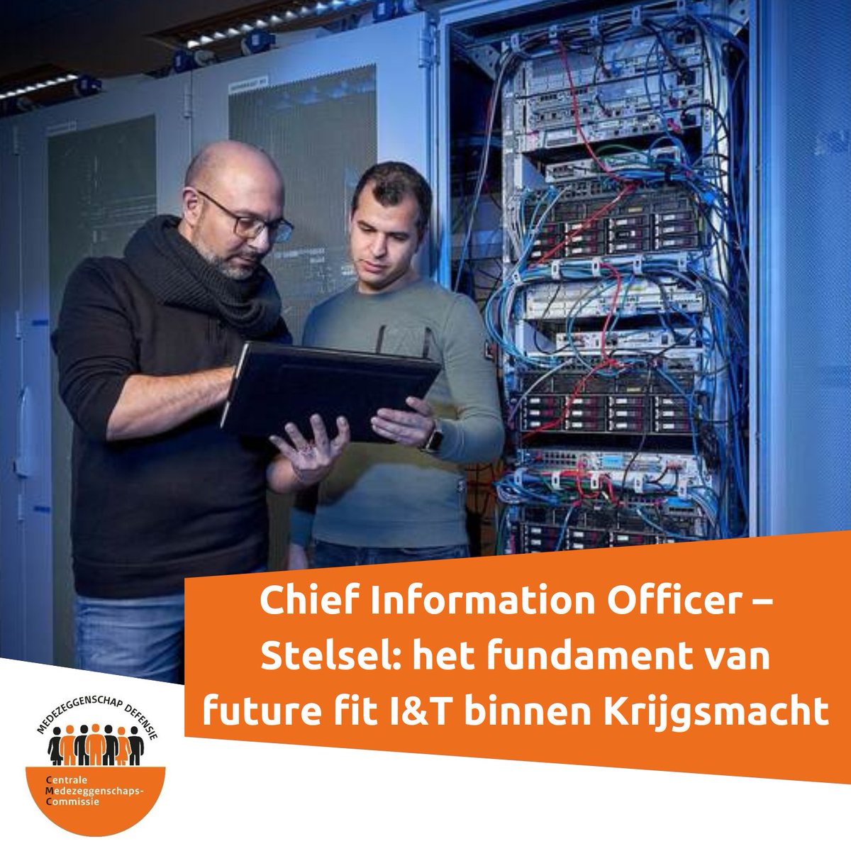 Ari Nagtegaal, Hoofd CIO-office, praatte de #CMC bij over de status van het Chief Information Officer-stelsel binnen #Defensie, voor een future fit I&amp;T binnen de Krijgsmacht. Lees hier meer over hoe dit onderdeel van de digitale transformatie van Defensie: bit.ly/cmc-nieuws-cio…