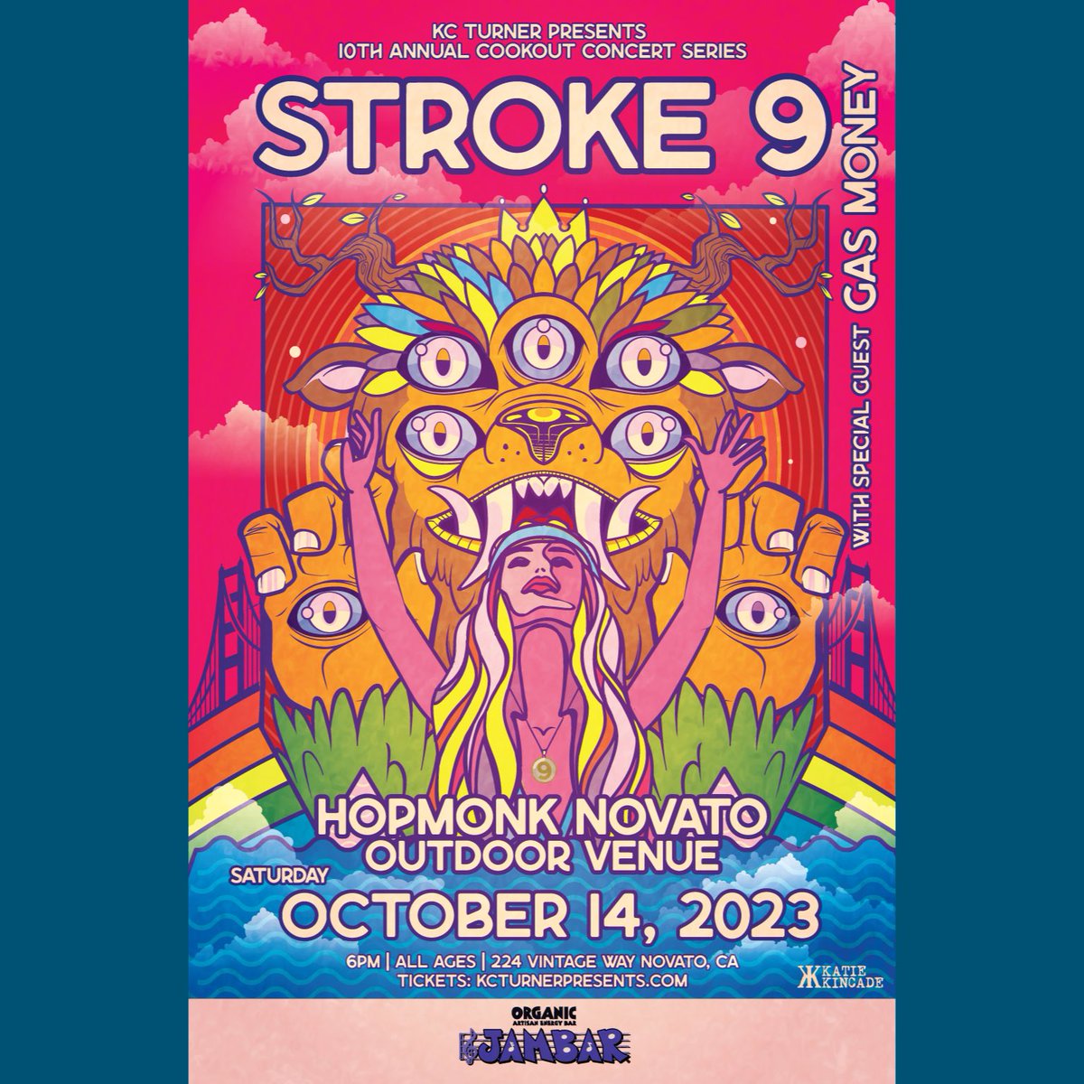 Dust off your “Little Black Backpack” and prepare to rock out this Saturday, 10/14 at HopMonk Novato’s outdoor venue. 🤘🏽

🎟️kcturnerpresents.com

<a href="/Stroke9/">Stroke 9</a> <a href="/hopmonknovato/">HopMonk Tavern Novato</a>
