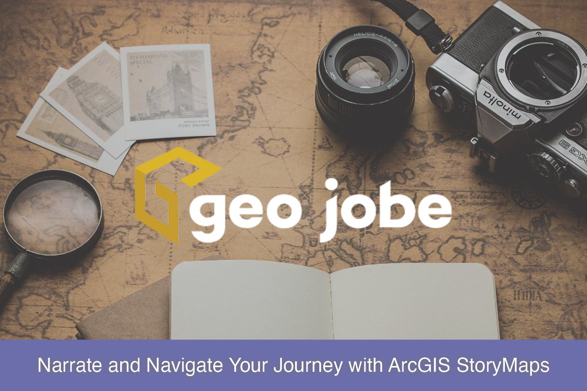 GEOjobeGIS's tweet photo. In this week's #MapThis blog, explore examples of how to use @Esri's @ArcGISStoryMaps to grow your company, impact your community, or share information! ➡ https://t.co/UqLoeSDQFS
#GIS #blog #Esri #ArcGIS #StoryMaps https://t.co/nyASRb3etH