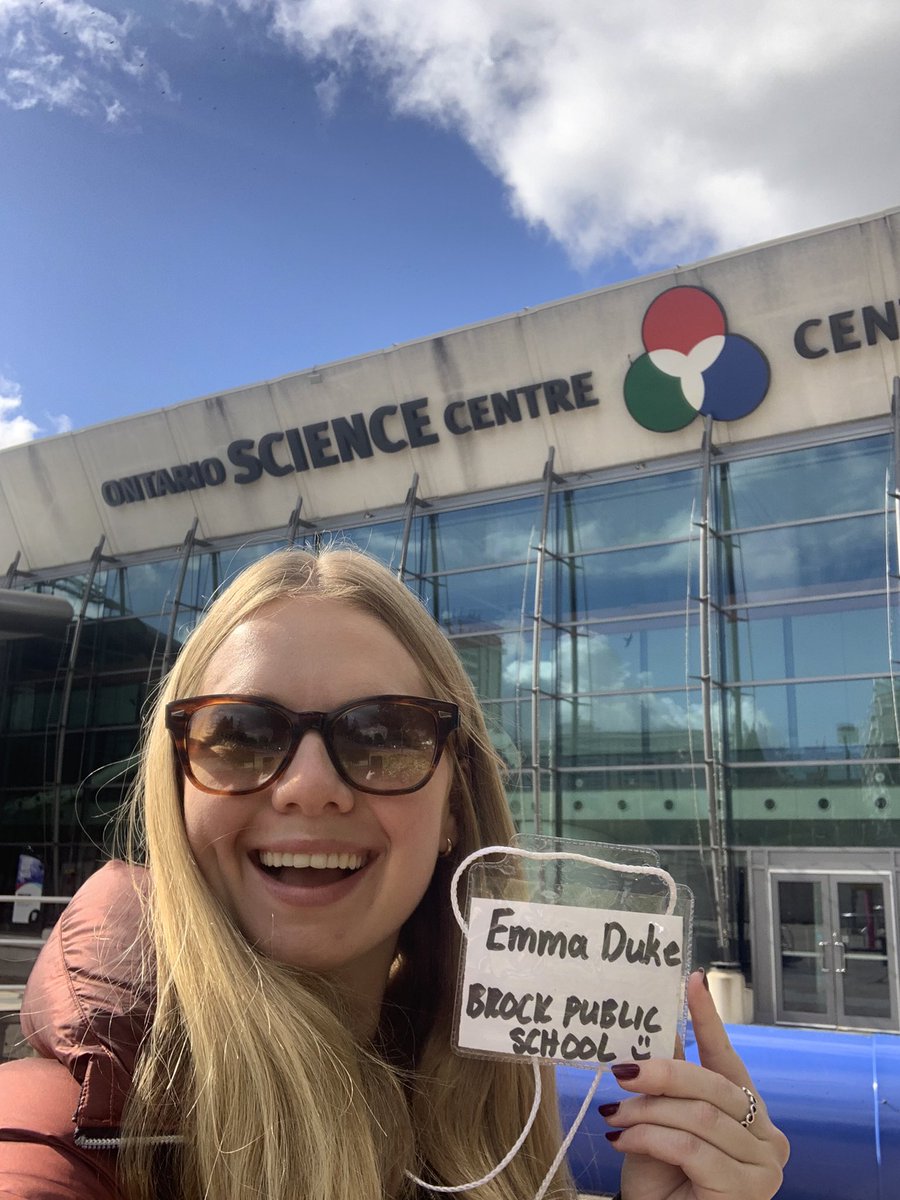 TDSB_BrockPS's tweet photo. @MsDukeGrade5_6 here! I’m at the Ontario Science Centre for a conference on @EcoSchoolsTDSB and Outdoor Ed! 🌳I can’t wait to bring my new learning back to Brock! Look out for an EcoTeam starting soon….👀👀 https://t.co/kMbyg35qno