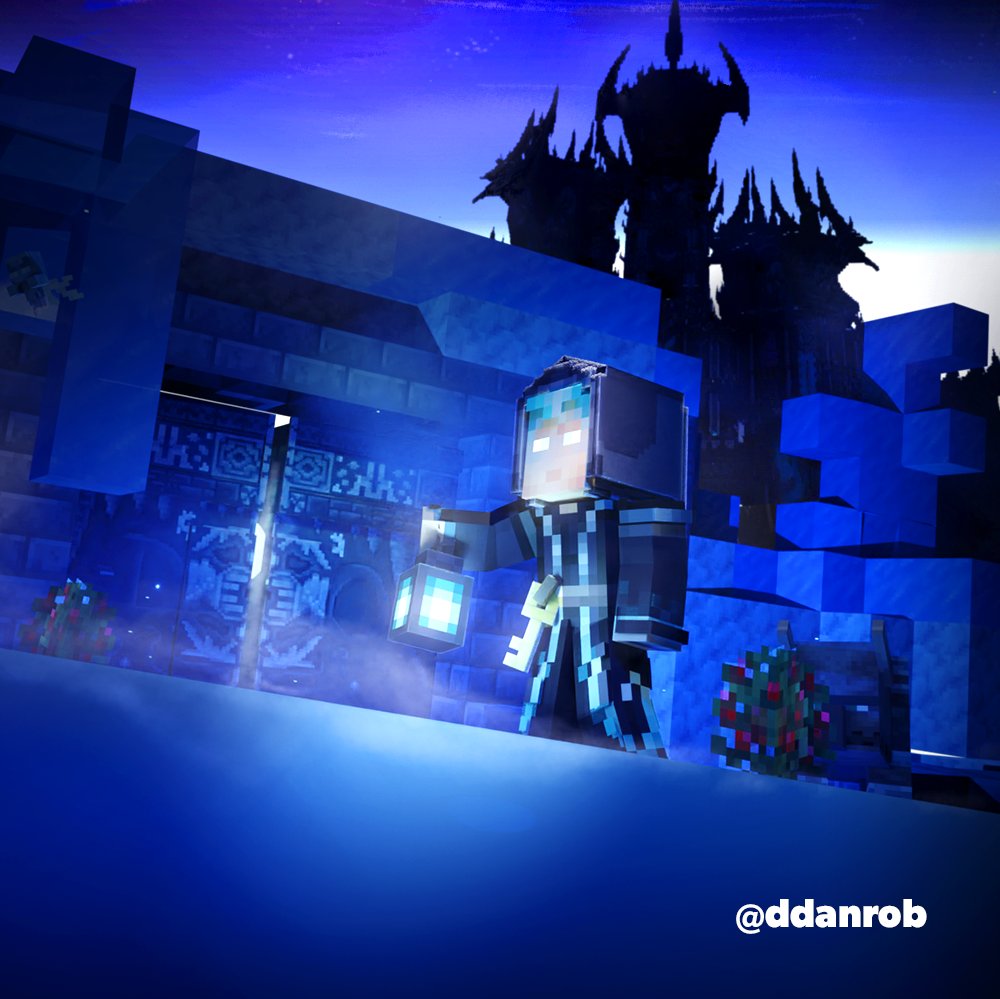 Ddanrob's tweet photo. The Dungeon Master

 I made a render of Tango's Decked Out 2! #Hermitcraftfanart #deckedout #deckedout2 #minecraft #hermittwt #tangotek #tangotekfanart https://t.co/yCuyhWSms7