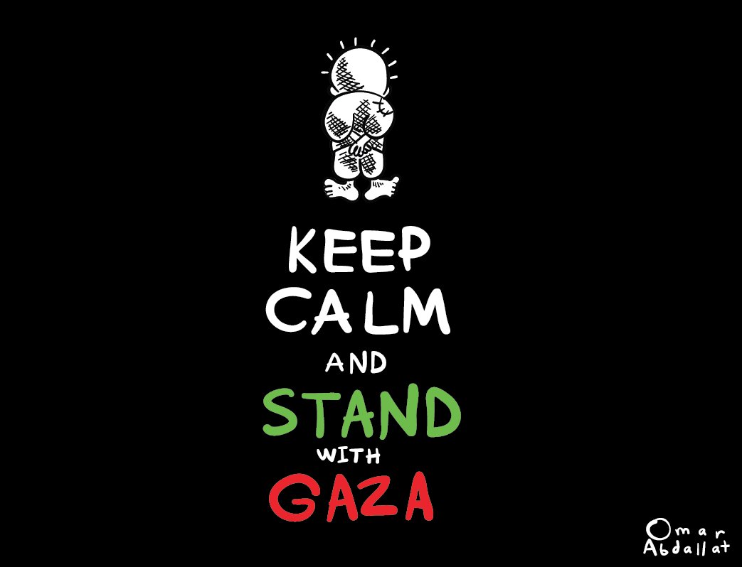 omarcartoonist's tweet image. STAND WITH GAZA