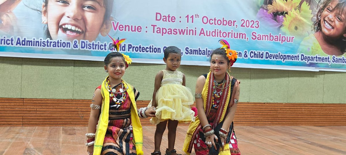 DmSambalpur's tweet photo. #Adaughter is not a tension but equal to ten son.
# Beti Bachao, Beti Padhaao
District Administration Sambalpur celebrated International Girl Child Day today. Various competition and cultural programs was organised in the district to commemorate the day.@CMO_Odisha @IPR_Odisha https://t.co/BPSRt38Vw3