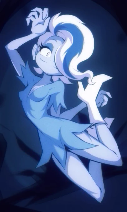 Its time I drew my fav petite ghost again 
