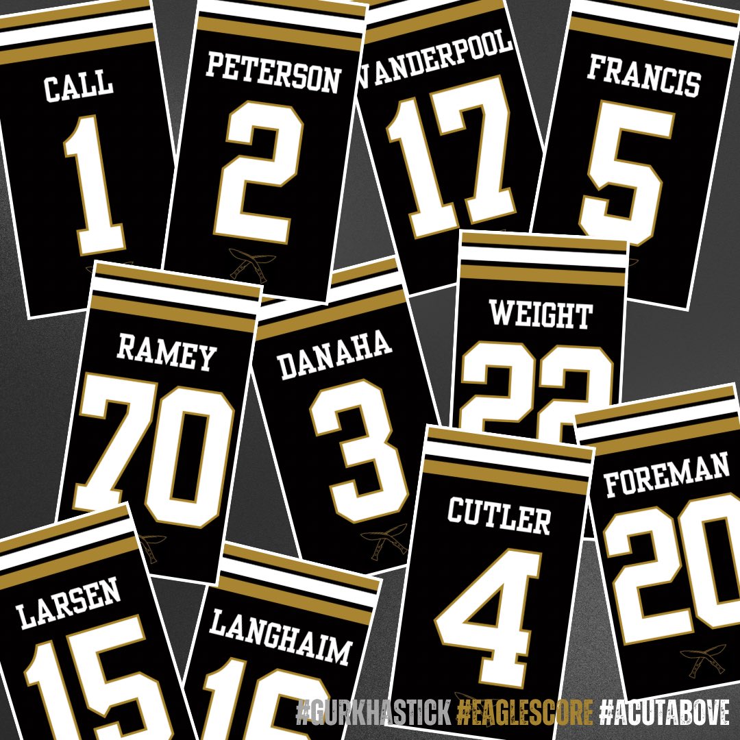 Wallpaper Wednesday 📱➡️📱Get a custom gurkhastick jersey wallpaper with your name and favorite number! All you need to do is comment your name and number in the comments. You have until this afternoon! Let’s go! Also posted on the Gurkhastick Instagram account.