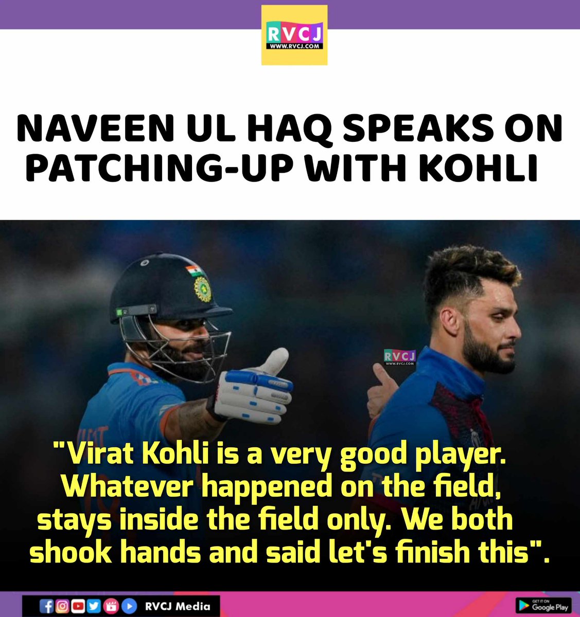Naveen Ul Haq speaks on Patching-up with Virat Kohli
#INDvAFG #ODIWorldCup2023 #ICCWorldCup2023 #INDvsAFG