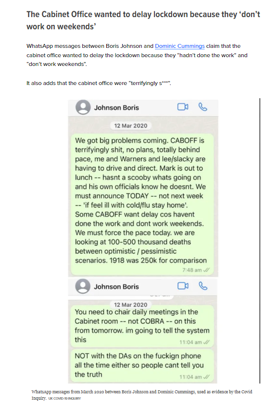 The more we learn about the utter sxxxshow at No 10 and in government over their handling of #Covid, as well as the #corruption we already know about, we need a duty of candor for politicians akin to the Health and Social Care Act 2008, Regulation 20 The findings will shock you…