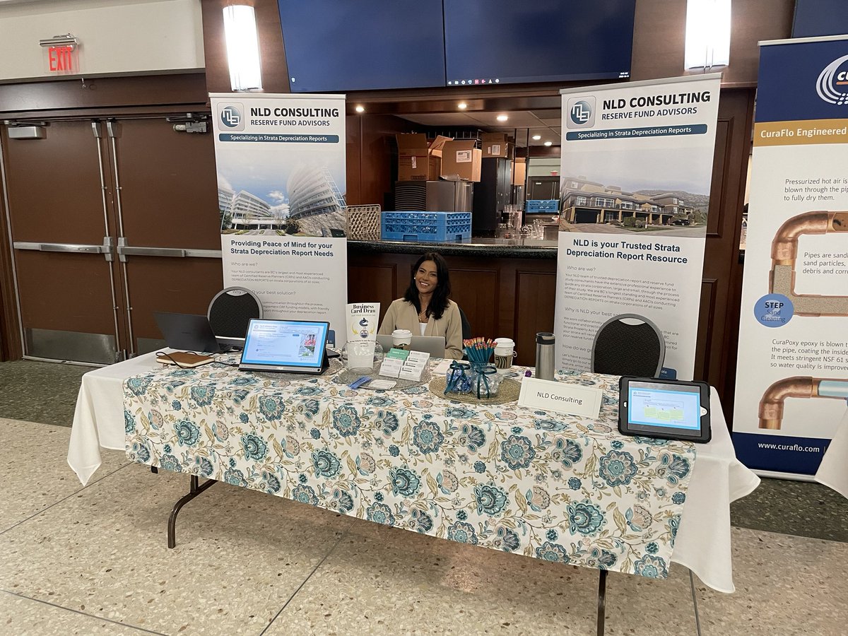 NLDAppraisals's tweet photo. NLD Consulting is happy to be at the CHOA Building Electrification Upgrade Conference today. Stop by and enter to win a pair of @Canucks tickets. And learn about Depreciation Reports and Insurance valuation. #nld #depreciationreports #insurance #aic #aicbc #reic #realestate https://t.co/VSNG6bVga3