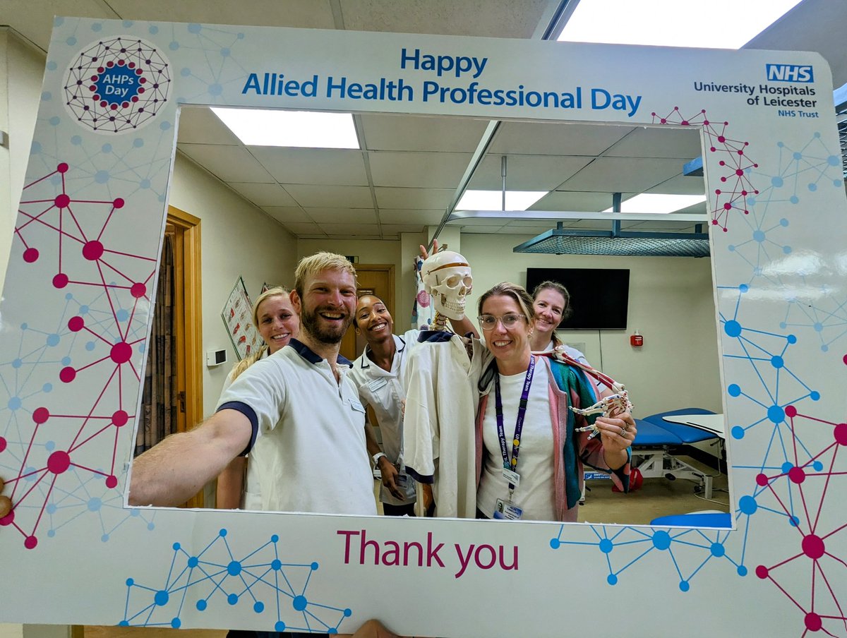 Very proud to be part of @uhltherapy AHP team. I've never worked in a more diverse team with such a wealth of experience and skills before. #ahpday