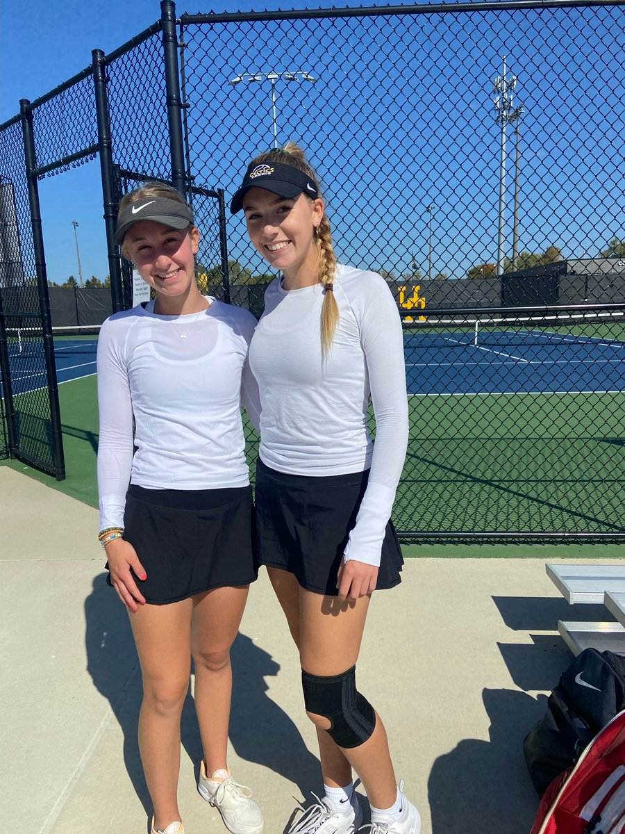 djhsTennis's tweet photo. Adayla and Lydia are headed back to the @OHSAASports State Tournament!! They beat UA &amp; Watterson to qualify.  UA legends Coach Bauer and Coach Amos returned to their home courts to deliver the Celts wins. Go Celts!  @jeromeceltics @dublinjeromehs https://t.co/uz9zOSWSRS