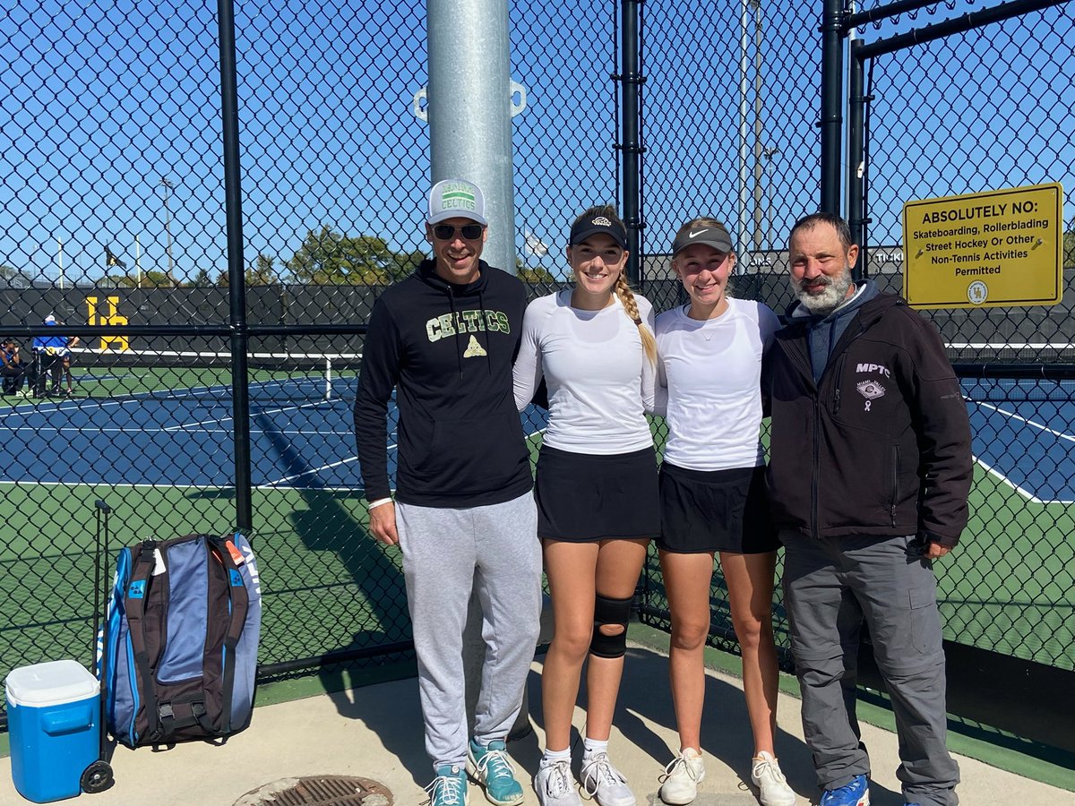 djhsTennis's tweet photo. Adayla and Lydia are headed back to the @OHSAASports State Tournament!! They beat UA &amp; Watterson to qualify.  UA legends Coach Bauer and Coach Amos returned to their home courts to deliver the Celts wins. Go Celts!  @jeromeceltics @dublinjeromehs https://t.co/uz9zOSWSRS