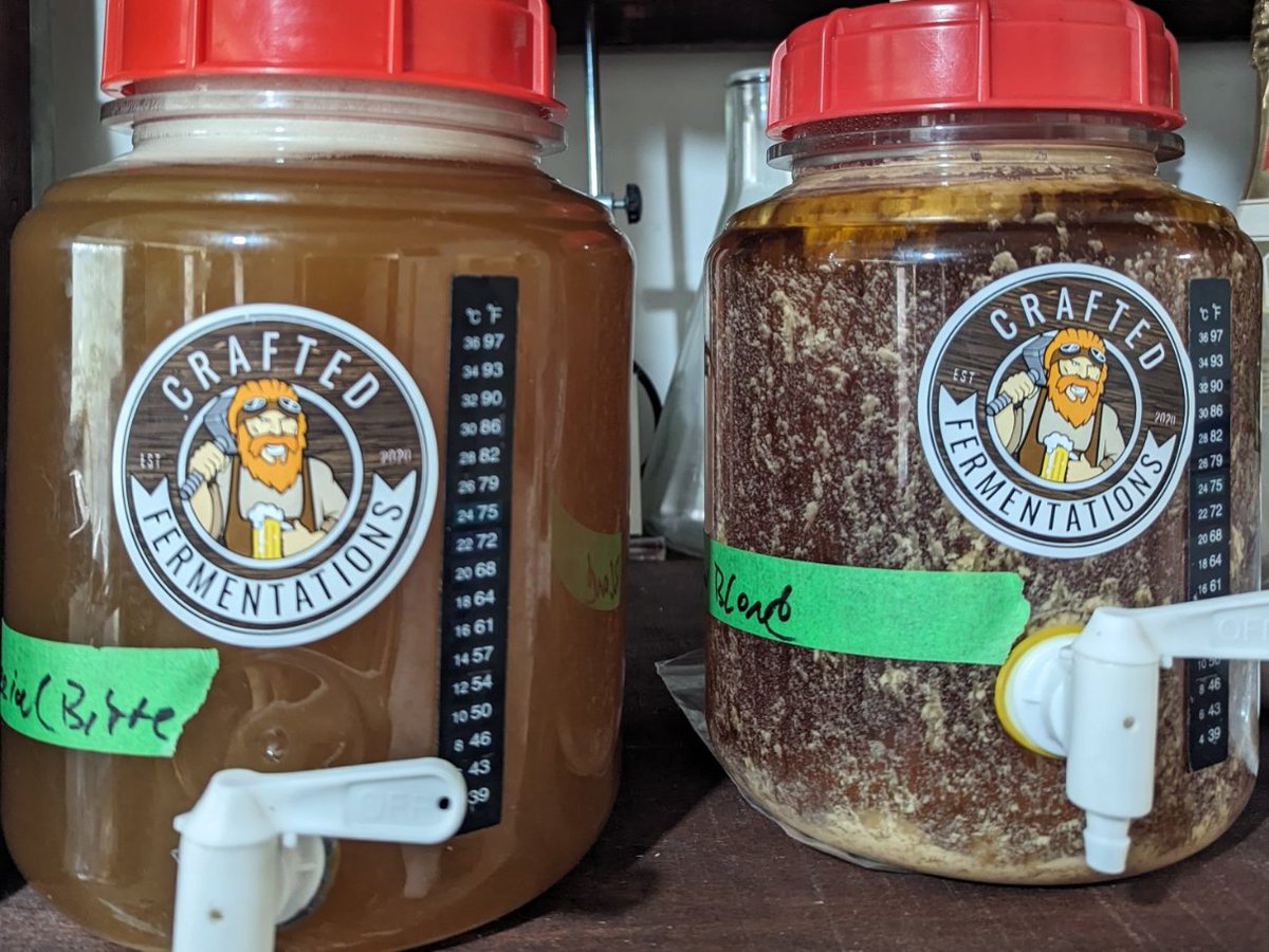 CFermentations's tweet photo. Thanksgiving passed by, if your like me your supply got a dented.
Time to craft another brew. A blonde &amp; a bitter worked for me!
What are you crafting?
https://t.co/srhxvVtwGN https://t.co/IBnwgDUzus