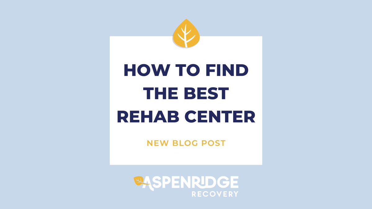 AspenRidgeRec's tweet photo. The quality of care, the expertise of the staff, and the overall environment can significantly impact your recovery process. This article aims to be your comprehensive guide in navigating this critical decision.
Read it here: https://t.co/zRyJeXRVWx

#Rehab #SubstanceAbuse https://t.co/vrNJY7PSH9