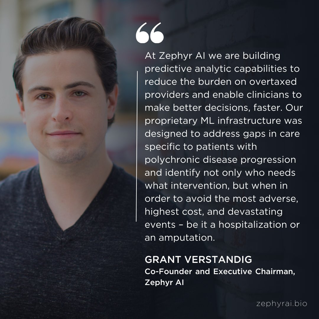 Our Co-Founder & Executive Chairman Grant Verstandig joined @AB_insights's Lance Wilkes at the Annual Healthcare Disruptors Conference to celebrate Zephyr AI making the 2023 Disruptor list and delve into the applications and implications of AI, ML, and predictive analytics.