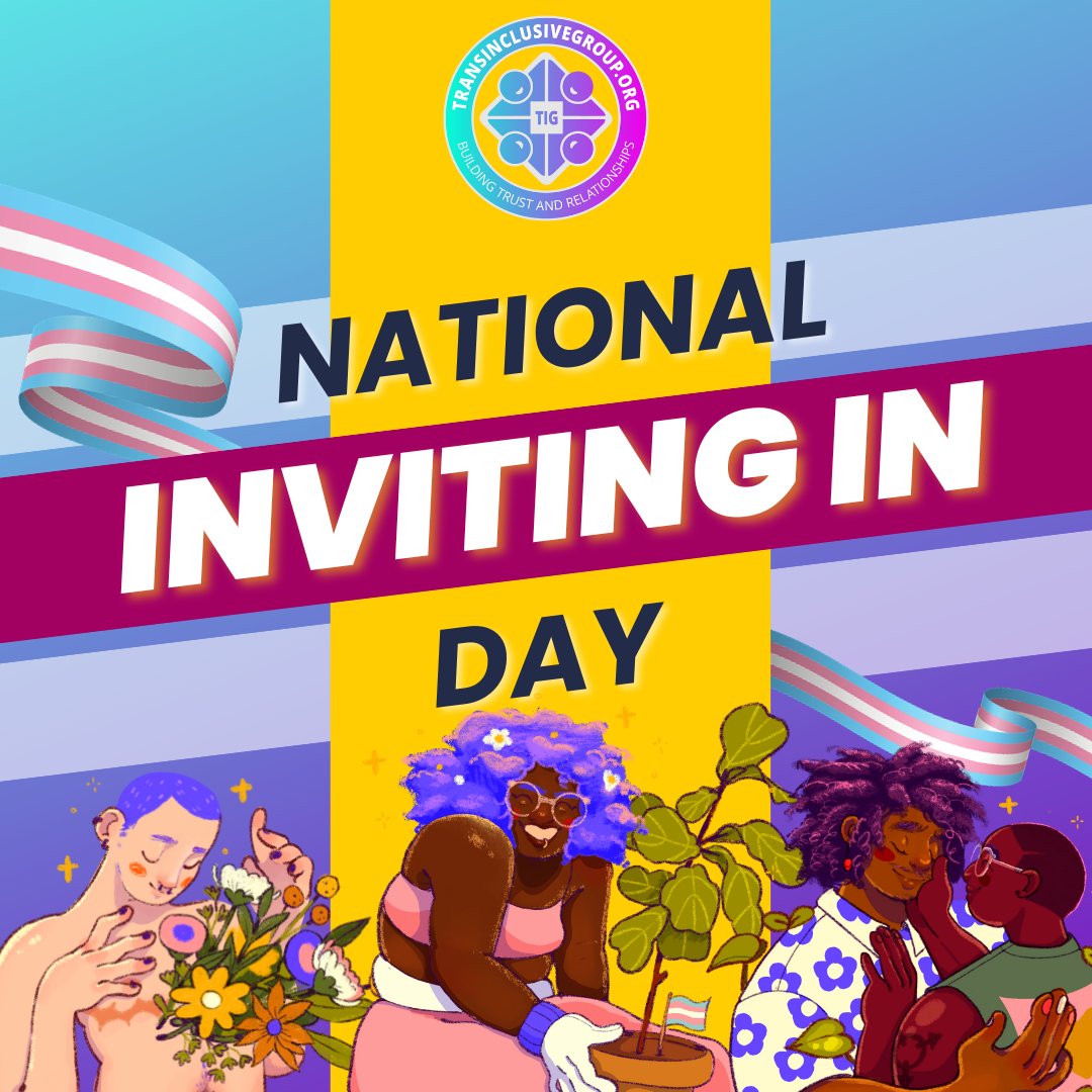 TransinclusiveG's tweet photo. On October 11, 1988, #NationalComingOutDay began, and we celebrate 35 years of honoring the power of #LGBTQ+ visibility.
Today, we embrace 'Inviting In,' emphasizing the power of sharing OUR truth on OUR terms. Happy #InvitingInDay! π³οΈββ§οΈπ³οΈβπ https://t.co/dKgai90sXC