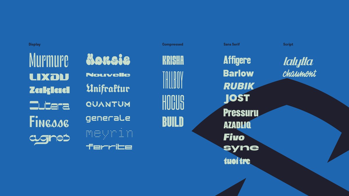 SesoHQ's tweet photo. For my graphic designers,

Wanted to share the last 6 weeks of free fonts I've discovered to better your font libraries.

All free for commercial use.
https://t.co/Wgg4tkvjXA https://t.co/ATQe29aj7x