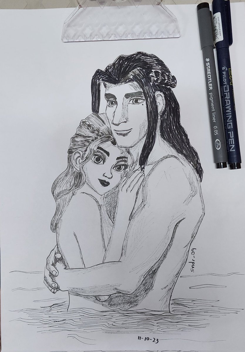sndr_r's tweet photo. In Holy Springs
Based on chapter 6 of The Dragon and the Swindler, the beautiful sequel to Saga of Viera by rebasaur
https://t.co/z21L7sLWZI
#fanart #sagaofviera #dutp #timeprincessfanart #traditionalart #reuel #reuelandzoya https://t.co/S3wUo1T0B9