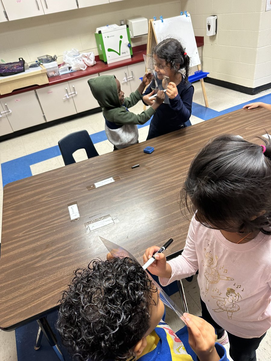 AReyna723's tweet photo. We had fun learning at small groups today! Practicing our fine motor skills by making our letters with candy corn, recreating Spookley from our story, and drawing our friends and talking about how we are all different! @NISDCNE https://t.co/QQAVxLptoT
