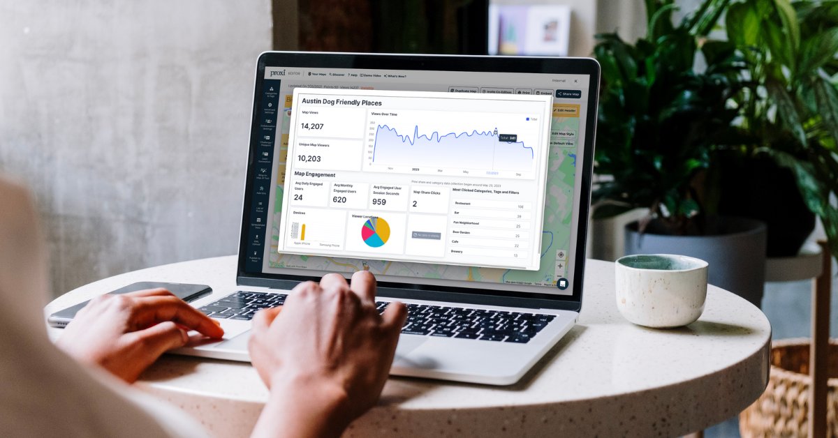 Your Proxi map isn't just a tool; it's your key to data-driven success. 🔑 Unlock the potential of your maps today with Proxi's Advanced Analytics.

👉 pulse.ly/pgt55n28ni