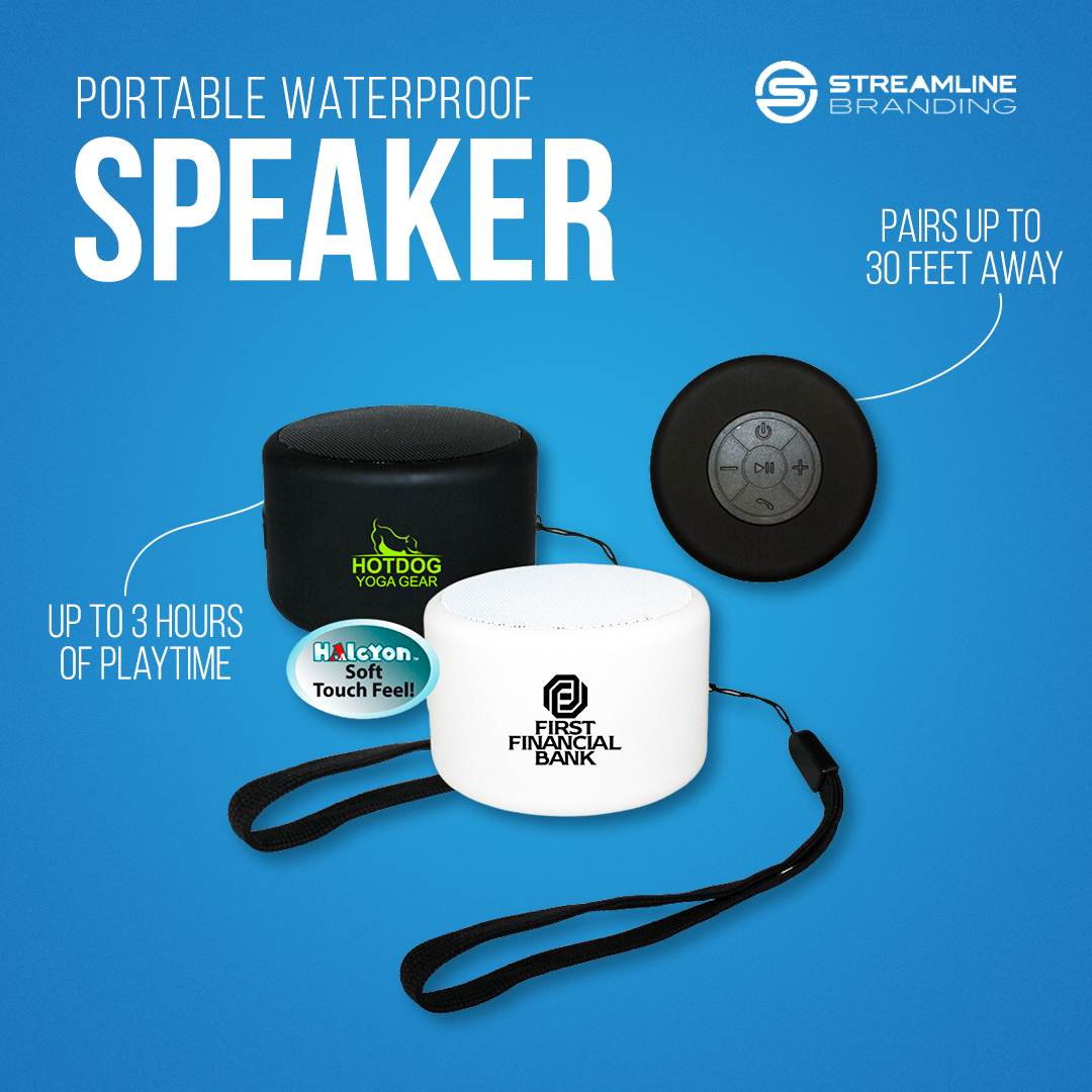 Built for life, Halcyon Portable Waterproof Speaker makes listening to your favorite tracks easy and convenient.

🛍️ tinyurl.com/32s2fck5

#streamlinebranding #corporatebranding  #PortableWaterproofSpeaker #WaterproofSpeaker #BluetoothSpeaker #halcyonspeakers #speaker #halcyon