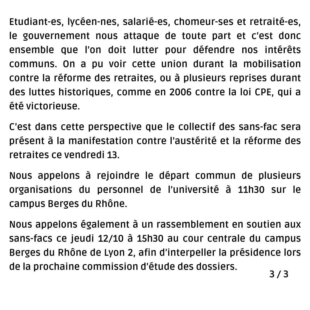 UNEF Tacle Lyon tweet media