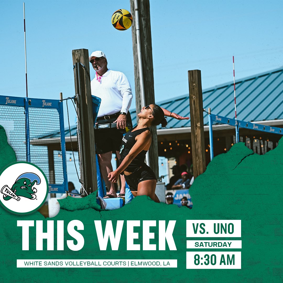 THIS WEEK @ HOME 

SATURDAY @ 8:30 AM‼️

FREE entry @ White Sands Volleyball Courts!