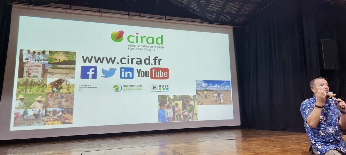 DeniFABRE's tweet photo. Eye-opening conference @IFI_Yogyakarta  into the world of photosynthesis in the context of #ClimateChange 🌍🌱Let's make science accessible and ignite change together ! #sustainability #climateaction #Cirad https://t.co/3HKXCnQ6jN