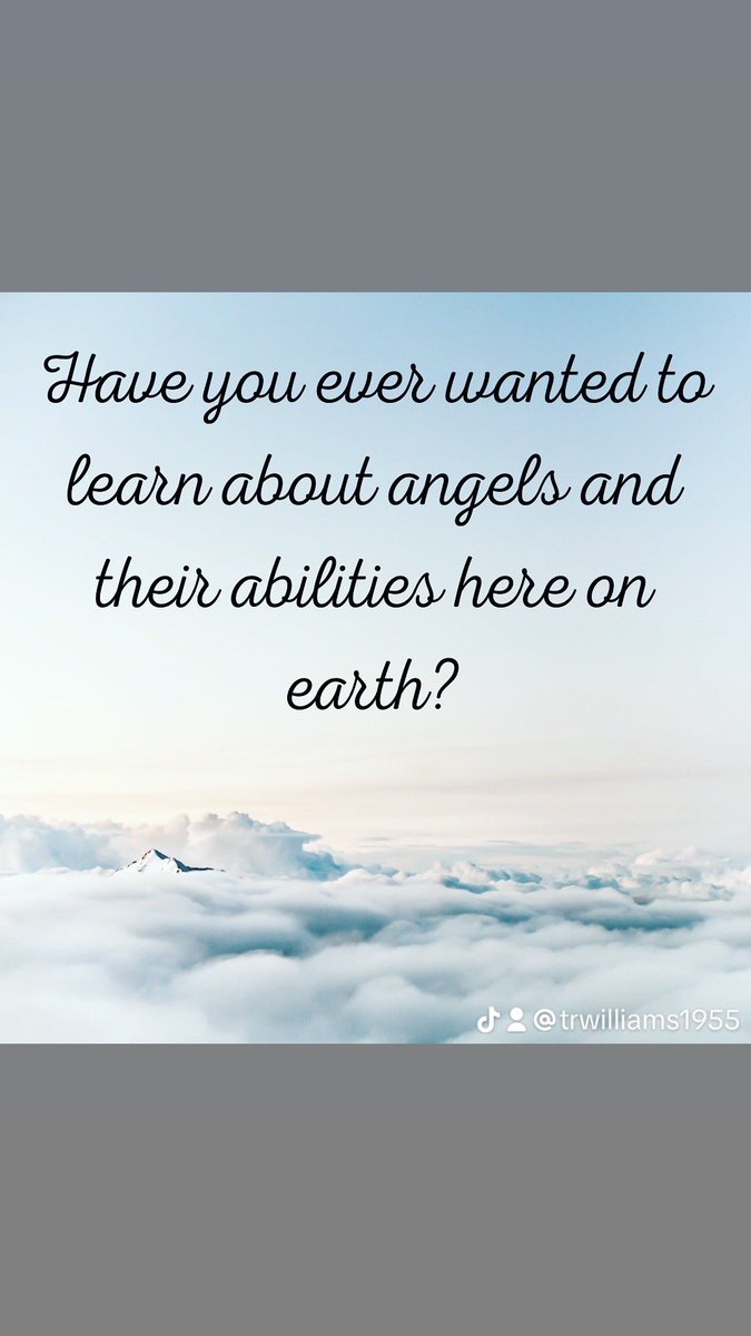 trwilliams55's tweet image. Have you ever wanted to learn about angels and their abilities here on earth? If so, consider picking up a copy of my book! I think you will be glad that you did. 
amazon.com/Angels-Are-Amo… 
.
.

#FaithfulReads #AngelicTales #HeavenlyWisdom #DivineGuidance