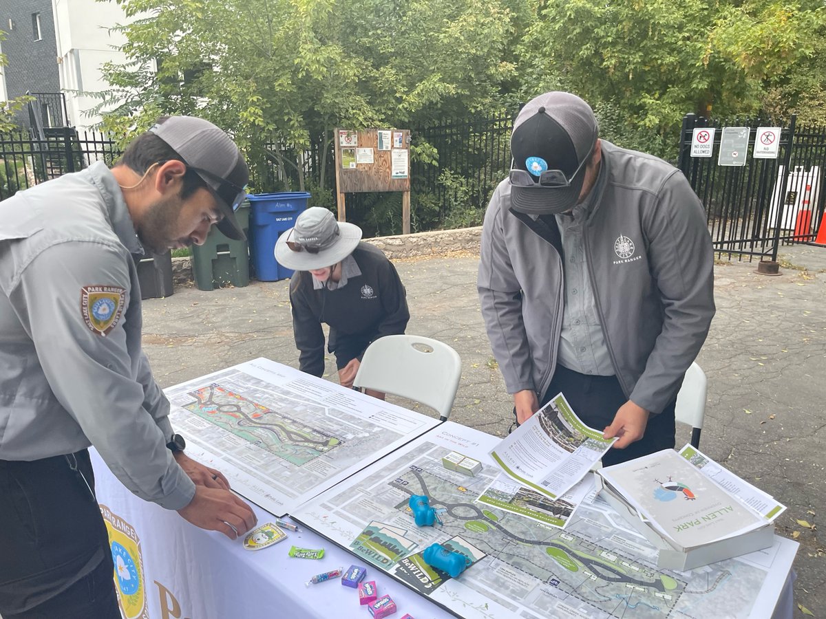 SLCPublicLands's tweet photo. ๐ณ๐ Have you seen the concept designs for Allen Park? Join us at Allen Park from 5-7pm, this Saturday October 14th, and share your thoughts with our Park Rangers! #AllenPark #ConceptDesigns #SLCPublicLands #CommunityFeedback ๐ณ๐ https://t.co/p2RlGuMKlE