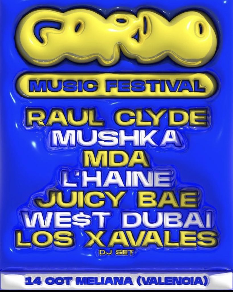 fuucksapos's tweet photo. ⚠️⚠️VENDO 2 ENTRADAS PARA EL GORDO MUSIC FEST. ⚠️⚠️

En Meliana para este sábado (14 oct). Porque al final no podemos ir.🎟️🎟️📩 https://t.co/jQusyh7OUn