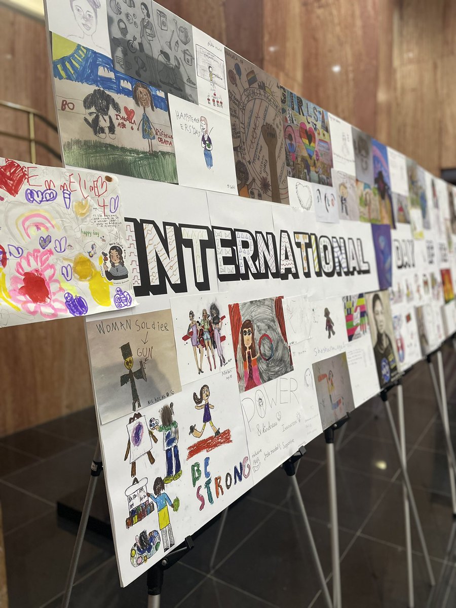 This year for #DayOfTheGirl we asked girls and young women to visualize the
importance of women and girls’ leadership for global change. We’re delighted to share the creativity displayed <a href="/StateDept/">Department of State</a> from girls globally.