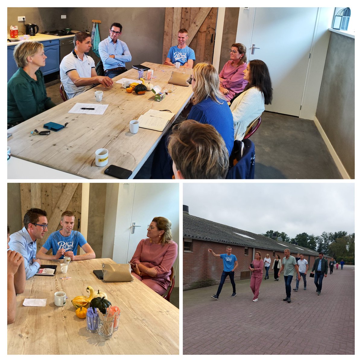 Vanmiddag met <a href="/MinisterNenS/">Staslvvn</a>  gesproken over het #stikstof beleid en de gevolgen hiervan voor de Veluwe, specifiek voor de #varkenshouderij. Goed gesprek en hopelijk een constructief vervolg! <a href="/Linda4Pov/">Linda POV</a>