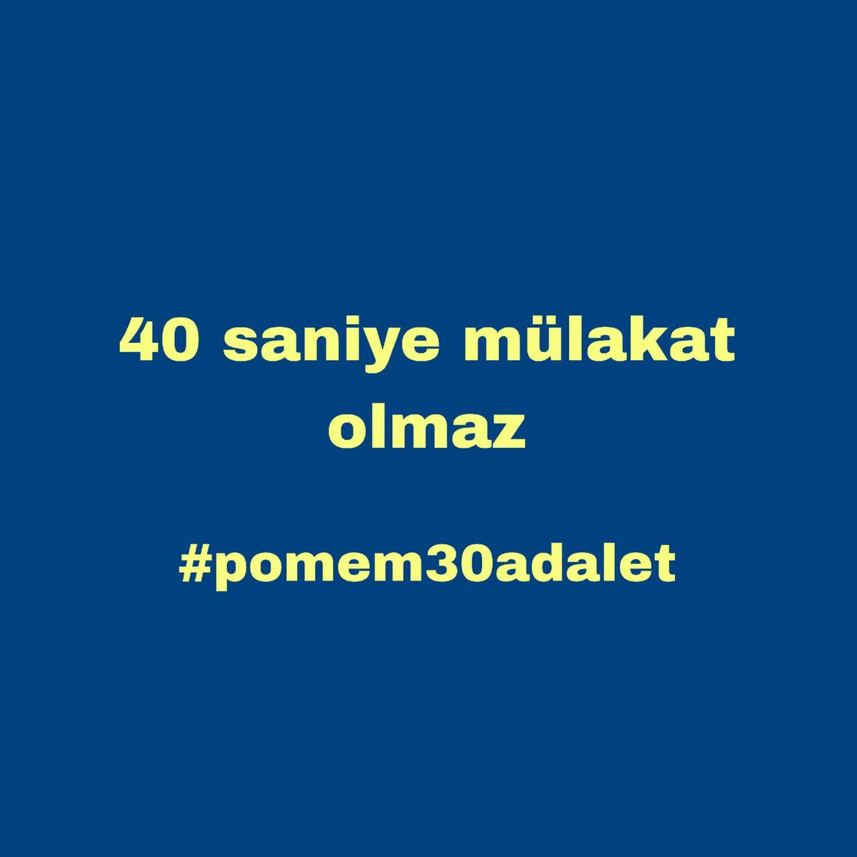 61ek1's tweet photo. @EmniyetTS Mülakat Kalkmadığı İçin 30.Dönem POMEM Sınavında 30-50 Saniye Mülakata Tabi Tutulduk.Öğretmenlik Mülakatında ise 45 Dakika (2700 Saniye)  Aynı Eğitim, Aynı Devlet, Farklı Mülakat.
50 saniye 2700 saniye.
#pomem30adalet https://t.co/w1HGJbRZpG