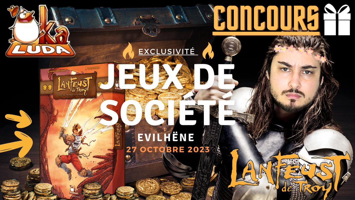 Vous souhaitez savoir ce que contient la boite de #Lanfeust ? 😎
Open the box, règles, sensation de jeu, tout est passé au crible... ☺️
Et cerise sur le gâteau, vous pouvez même gagner une boite ! 😍
--> youtu.be/lkDEwFZr2i4?si…
#j2s #boardgames #okaluda