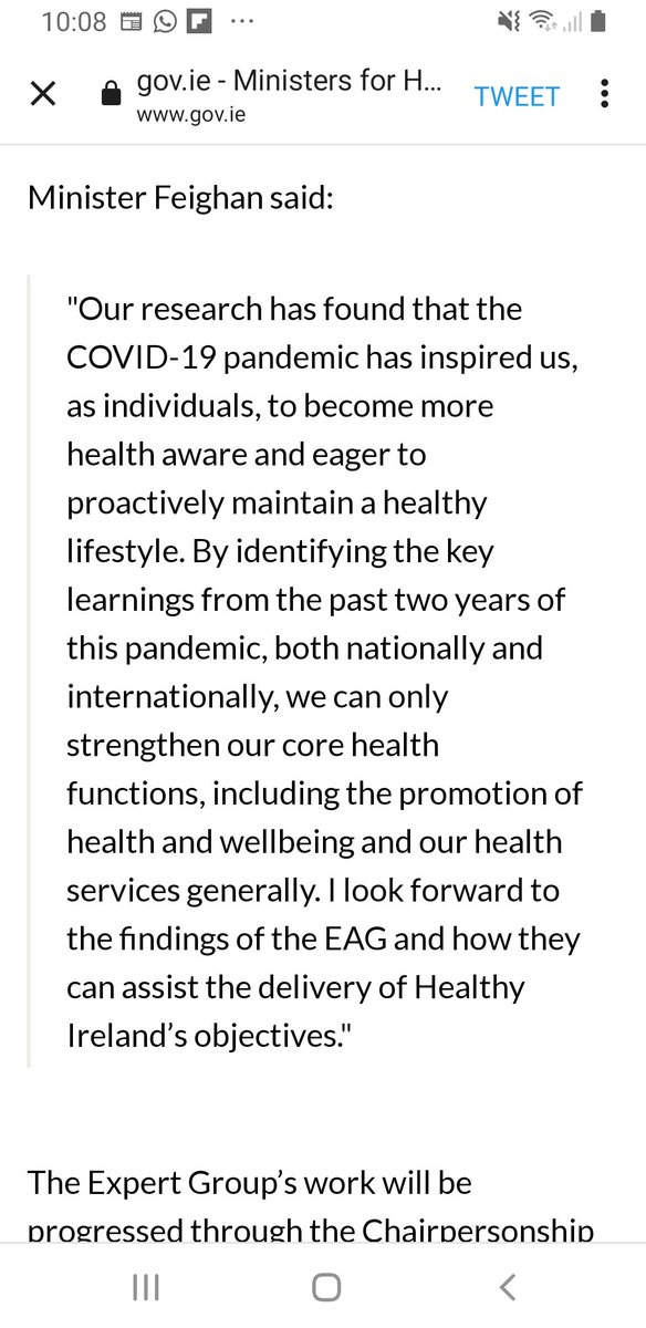 chaburn's tweet image. Should be interesting. Following the Ministers appointed EAG  committee in Jan 2022 Ireland had a 50% increase in Covid Deaths in the 16 months from Jan 22 - Jun 23.  Thats 3,065 Covid Deaths in such a short time. Wonder what inspired them. #HelloAgainWorld #LongCovid #Ireland