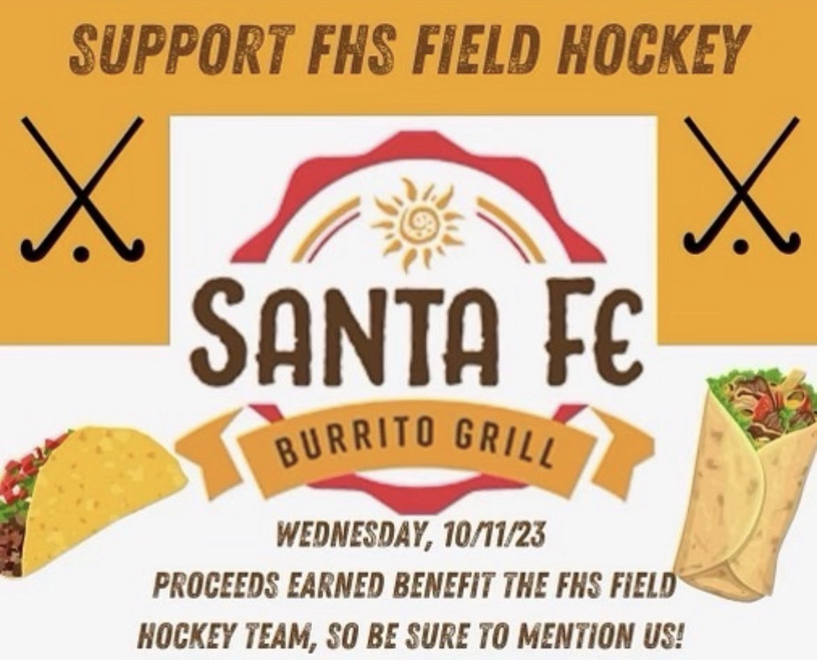 Go out today to support FHS Field Hockey‼️ Go FHS girls sports💙