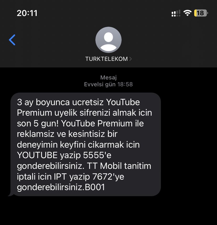 Bu mesajı siz mi attınız, çağrı merkeziniz sanırım hatalı bilgi veriyor? Lütfen yardımcı olur musunuz? <a href="/TurkTelekom/">Türk Telekom</a> <a href="/umitonaltr/">Ümit Önal</a>