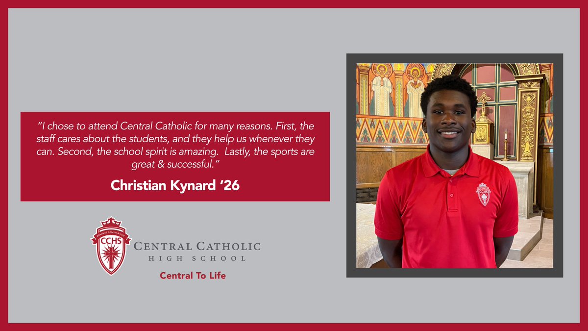 Central Catholic (@centralcatholic) on Twitter photo ☘️ Learn why <a href="/26ckynard2020/">Christian Kynard</a> (Class of 2026) decided to attend CCHS. Come discover SPECIAL place on Cherry St. at Open House on Sunday, Nov. 5 from Noon-3 p.m. GO IRISH!!! #CentralToLife l #CentralToSuccess ☘️
Click HERE to Attend ⬇️
bit.ly/3ZCZNpU ☘️ Learn why <a href="/26ckynard2020/">Christian Kynard</a> (Class of 2026) decided to attend CCHS. Come discover SPECIAL place on Cherry St. at Open House on Sunday, Nov. 5 from Noon-3 p.m. GO IRISH!!! #CentralToLife l #CentralToSuccess ☘️
Click HERE to Attend ⬇️
bit.ly/3ZCZNpU