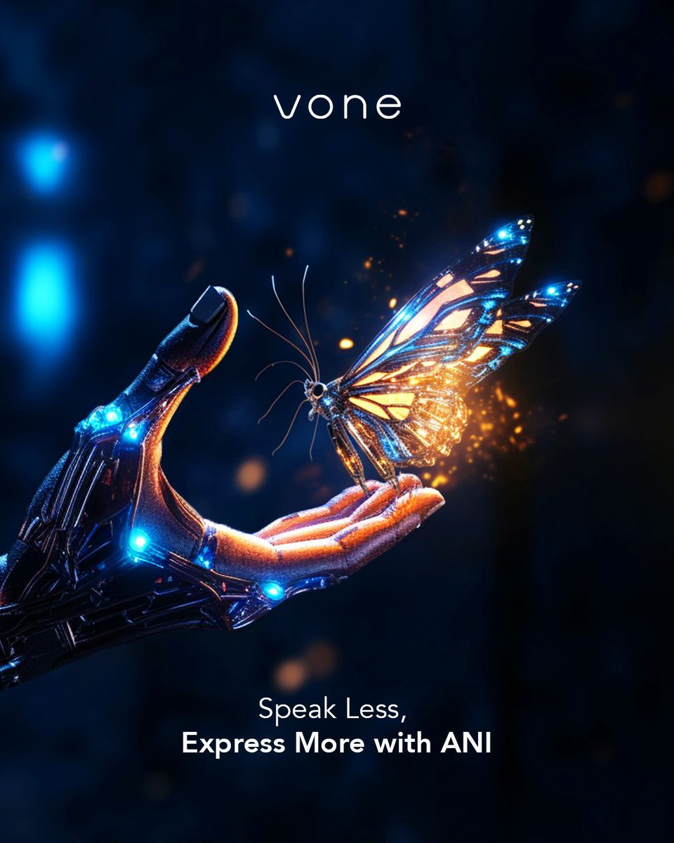 Official_Vone's tweet photo. #ANI brings the 'smart' to your chats making them more engaging. Real-time contextual suggestions add depth and clarity to your conversations 📈💬
#ANIAi #Vone #ICOcoming https://t.co/vBKRJAuvOH