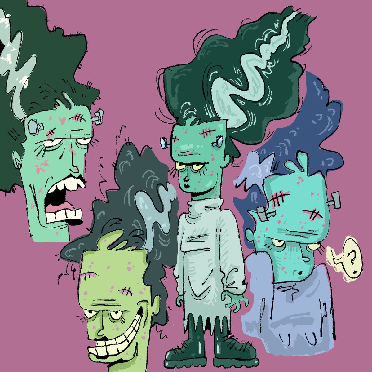 frankenstein woman🔩🧠