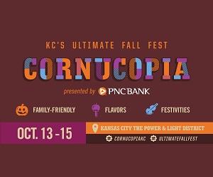 The ultimate fall festival is Cornucopia, October 13-15 in the @KCPLDistrict Enjoy carnival rides, pumpkin decorating, face painting, seasonal treats and more! Admission is free.