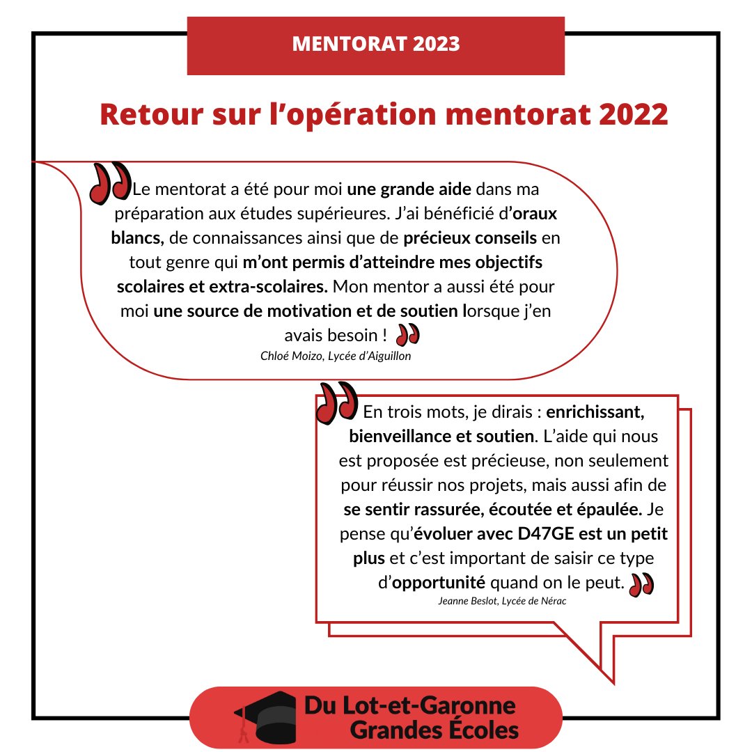 DTGE47's tweet photo. Lancement du Mentorat ! 🚀🚀
C'est l'occasion de recevoir des conseils et un soutien personnalisé ! 
Si vous êtes un(e) élève de terminale du 47 ou si vous connaissez quelqu'un qui pourrait bénéficier de ce programme, inscription sur le google doc : https://t.co/ZLr0L8EJpY
#dtge https://t.co/DmykUpcOew
