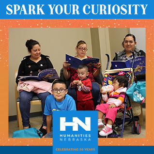 HumanitiesNe's tweet photo. THANK YOU to the many people who supported HN last night at the Governor's Lecture and benefit dinner! #HumanitiesWeek continues today with Prime Time Family Reading serving families with children who struggle to read and more events tomorrow. Details: https://t.co/VzqnzaETG6 https://t.co/Jj3XiToAgE