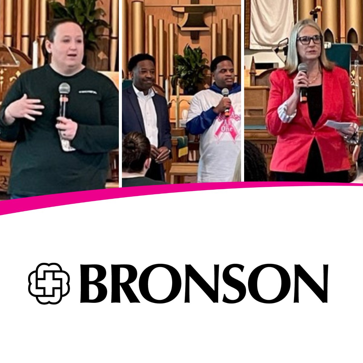 I enjoyed great fellowship this past weekend at Allen Chapel AME Church in Kalamazoo. Bronson joined community leaders to raise awareness for breast cancer and support families impacted by the disease. Learn about Bronson's regional cancer program at bronsonhealth.com/services/cancer.