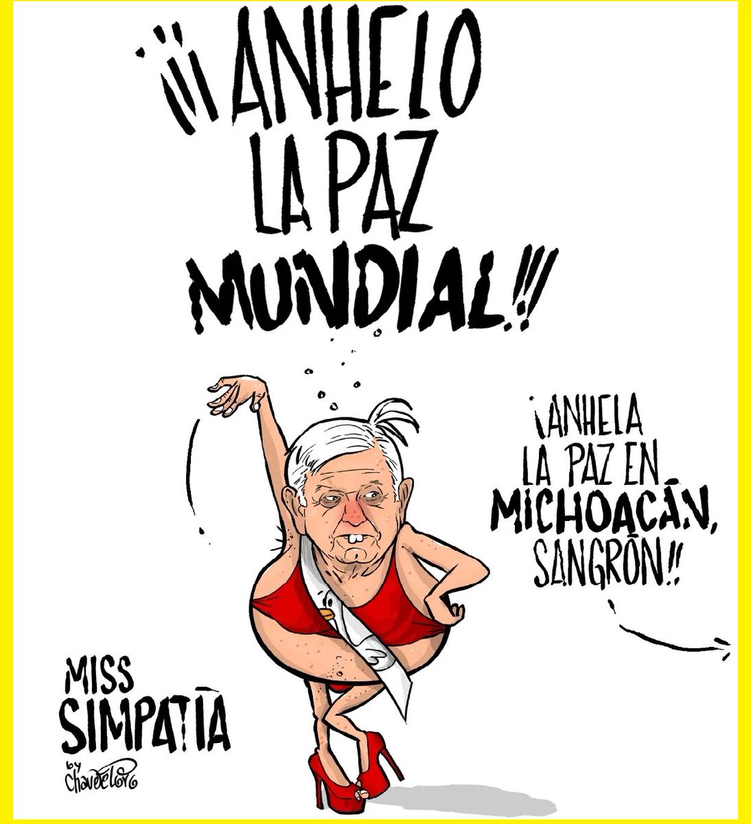 .
Miss Simpatía

#DiaInternacionalDeLaNina 
#DiaMundialdelaSaludMental 
María Clemente Líbano #ClaudiaNuncaSerasPresidenta #PuertoVallarta #CartelInmobiliario Jefe Diego Siria #SeSienteElCambio Grave Mario Aburto Xóchitl Gálvez Luz y Fuerza Tepalcapa

Chavo del Toro El Economista