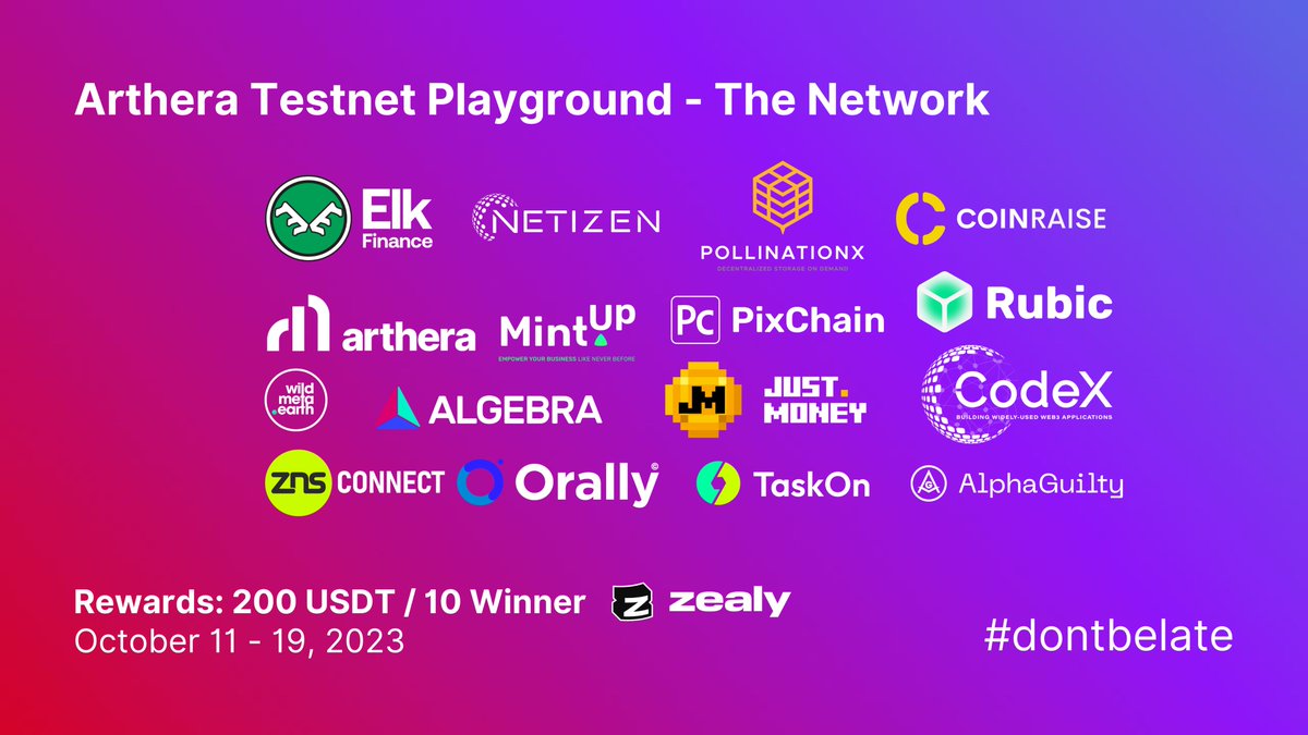 Arthera Chain tweet media