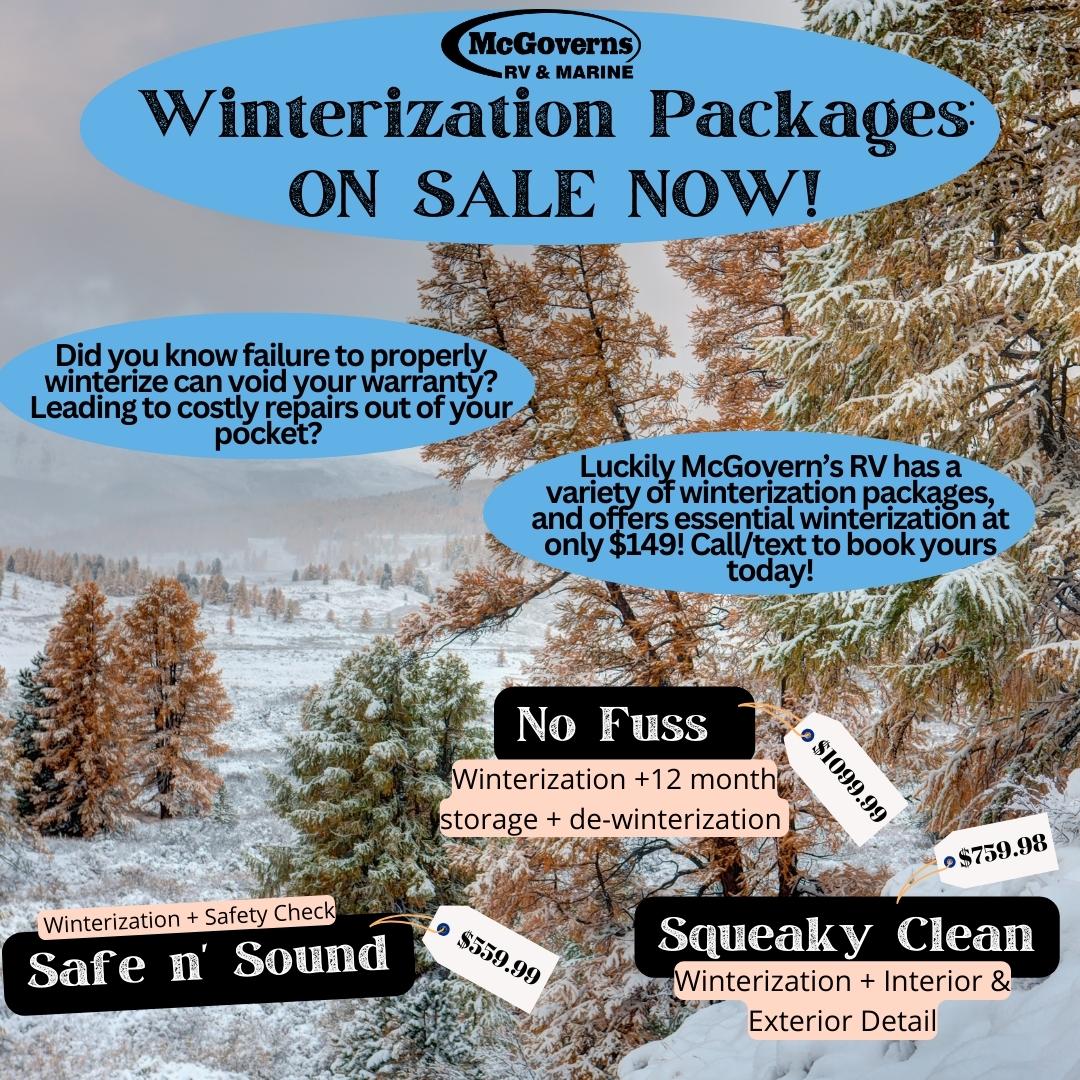 McGovernsRV's tweet image. There are many wonderful things about the changing seasons! But as any Albertan knows, the s-word ❄️  is right around the corner. Protect your RV investment at McGovern&apos;s with our winterization packages! 

Reach out to our team at (780) 539-1814 today!

#RVWinterization