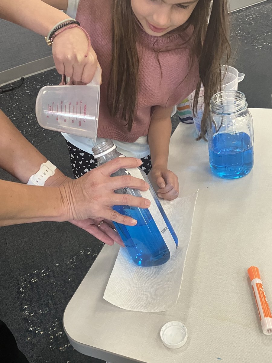 Love it when I stumble into an amazing lesson! Predicting, measuring, collaborating, predicting again…so much fun learning math this way!