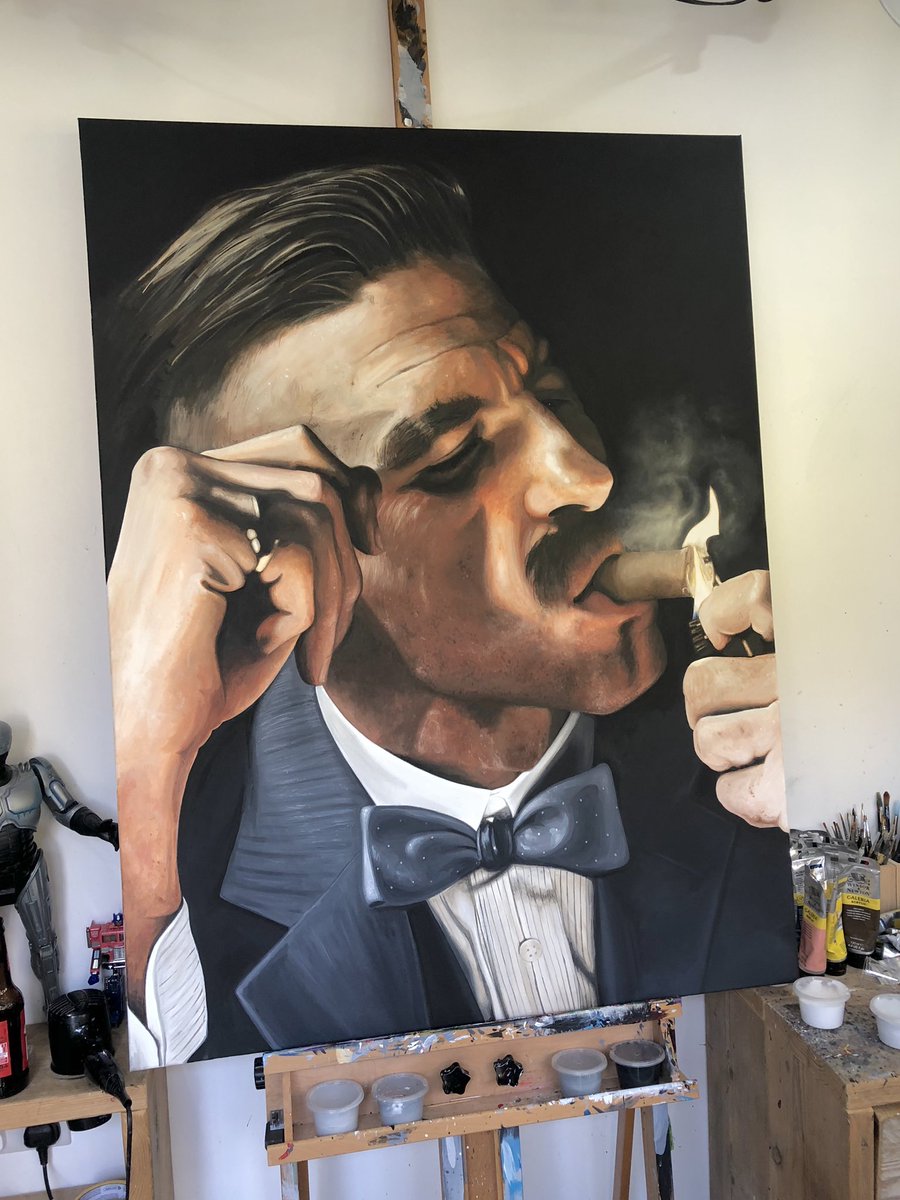 RossBainesArt's tweet photo. Probably the four paintings I’m most proud of.

It costs nothing to share my work but it means a lot. 

All reposts much appreciated 🙏 https://t.co/M7rH0A8VEy